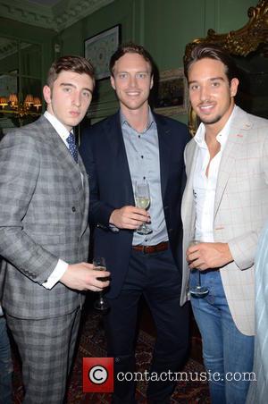 Harry Conway, Andy Saunders and James Lock - Aston Martin SS15 collection by Bespoke HQ - Launch Party at L'Escargot...