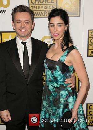 Michael Sheen and Sarah Silverman - 4th Annual Critics' Choice Television Awards at The Beverly Hilton Hotel - Arrivals -...