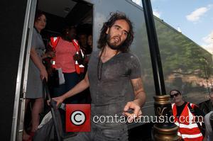 Russell Brand - Anti-Austerity Demonstration held on Parliament Square. - London, United Kingdom - Saturday 21st June 2014