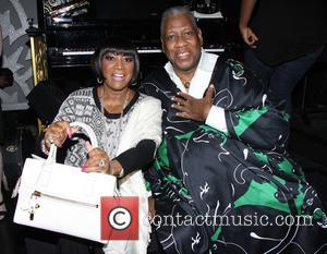 Patti LaBelle and Andre Leon Talley - Backstage at the Broadway musical After Midnight at the Brooks Atkinson Theatre. -...