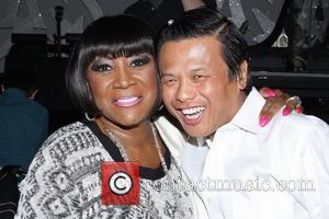 Patti LaBelle and Zang Toi - Backstage at the Broadway musical After Midnight at the Brooks Atkinson Theatre. - New...