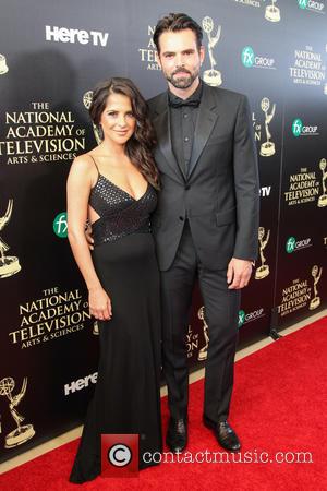 Kelly Monaco and Jason Thompson - The 41st Annual Daytime Emmy Awards at The Hilton Hotel - Beverly Hills, California,...