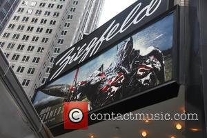 Marquee at Ziegfeld - New York premiere of 'Transformers: Age Of Extinction' at the Ziegfeld Theatre - New York City,...