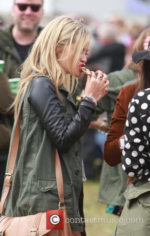 Laura Whitmore - Glastonbury Festival 2014 - Celebrity sightings and atmosphere - Day 2 - Glastonbury, United Kingdom - Friday...