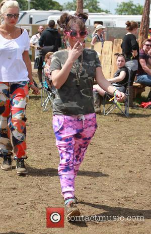 Jamie Winstone - Glastonbury Festival 2014 - Celebrities and atmosphere. - Glastonbury, United Kingdom - Friday 27th June 2014