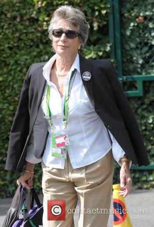 Virginia Wade - Celebrities arriving at Wimbledon - London, United Kingdom - Monday 30th June 2014