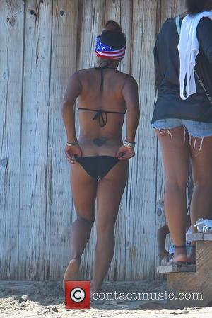 Christina Milian - Paris Hilton's 4th of July Malibu Beach Party - Malibu, California, United States - Friday 4th July...