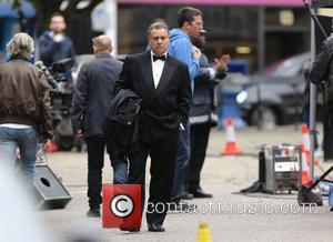Harvey Keitel body double - Harvey Keitel filming in North London - London, United Kingdom - Thursday 10th July 2014