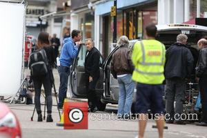 Harvey Keitel - Harvey Keitel filming in North London - London, United Kingdom - Thursday 10th July 2014