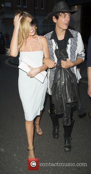 Abbey Clancy - Calvin Klein Jeans party at Rosenfeld Porcini - London, United Kingdom - Thursday 17th July 2014