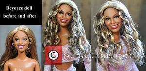 Beyonce and Beyonce Knowles - Accomplishing this feat requires many photos of the famous person/character, plenty of time, and a...