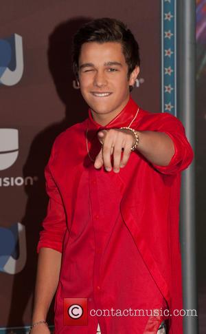 austin mahone - Premios Juventud 2014 at The BankUnited Center - Arrivals - Coral Gables, Florida, United States - Thursday...