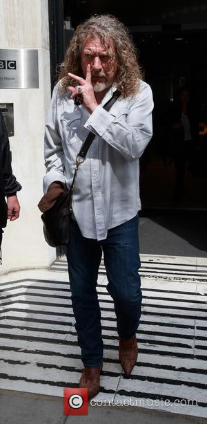 Robert Plant - Celebrities outside the BBC Radio 2 studios - London, United Kingdom - Friday 1st August 2014