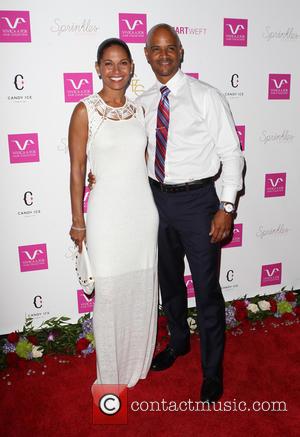 Salli Richardson and Dondre Whitfield - VIVICA A. FOX'S FABULOUS 50TH BIRTHDAY CELEBRATION - Beverly Hills, California, United States -...