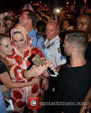 Katy Perry - Katy Perry arrives at the famous 'Rocky'...