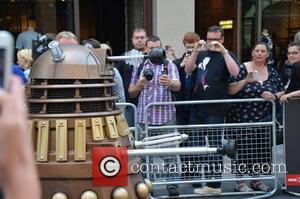 Dalek - Doctor Who World Tour - Red carpet event at St David's Hall in Cardiff, Wales - Arrivals -...