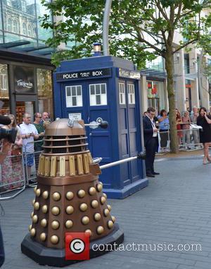 Dalek and Tardis - Doctor Who World Tour - Red carpet event at St David's Hall in Cardiff, Wales -...