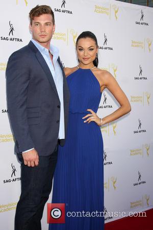 Derek Theler and Christina Ochoa - Dynamic & Diverse:  A 66th Emmy Awards Celebration of Diversity Event at Television...