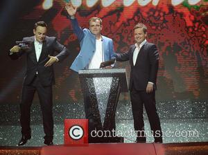 Ant McPartlin, Declan Donnelly and Simon Gregson - Ant & Dec's Takeaway On Tour at Phones 4 U Arena Manchester...