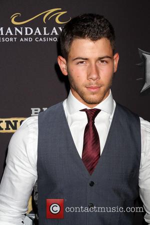 Nick Jonas - Celebrities arrive on the Big Knockout Boxing red carpet at the Mandalay Bay Events Center in the...