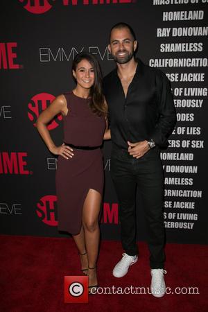Emmanuelle Chriqui and Adrian Bellani - Showtime's 2014 Emmy Eve Soiree held at the Sunset Tower Hotel - Arrivals -...