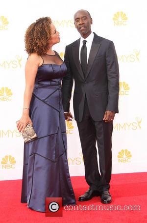 Don Cheadle and Bridgid Coulter - 66th Primetime Emmy Awards held at The Nokia Theatre L.A. Live. - Los Angeles,...