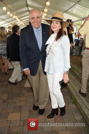 Rudy Giuliani and Judy Giuliani - 39th Annual Hampton Classic Horseshow Grand Prix - Bridgehampton, New York, United States -...