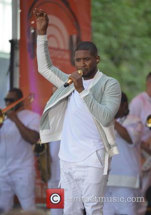 Usher performs live in concert on NBC's 'Today' show as part of their Toyota Summer Concert Series - New York...