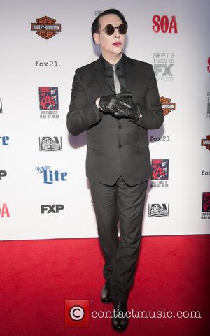 Marilyn Manson - Ahead of the premiere for FX’s seventh and final series of ‘Sons of Anarchy’, the stars were...