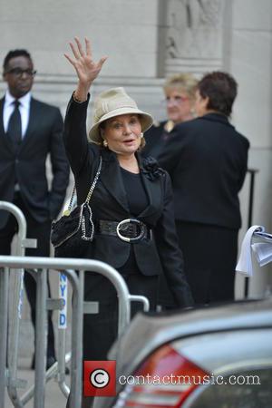 Barbara Walters - Guests attend the Joan Rivers Memorial Service - Manhattan, New York, United States - Sunday 7th September...