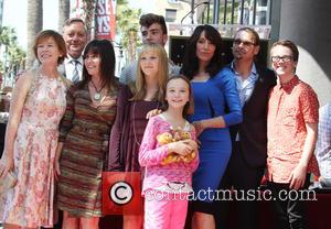 Katey Sagal, Kurt Sutter, Dayton Callie, Esme Louise Sutter, Jackson James White, Sarah Grace White and Ruby Jean White -...