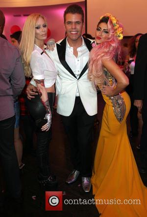 Jenna Jameson, PEREZ HILTON and Neon Hitch - Perez Hilton 10th Anniversary Party at The Hollywood Athletic Club - Hollywood,...