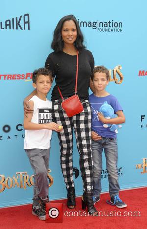 Garcelle Beauvais, Jax Nion and Jaid Nilon - Preimere of 'The Boxtrolls' - Arrivals - Los Angeles, California, United States...