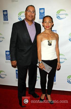 Roberto Mukaro Borrero and Irene Bedard - Photos from the 2014 United Nations Equator Prize in which 25 local sustainable...