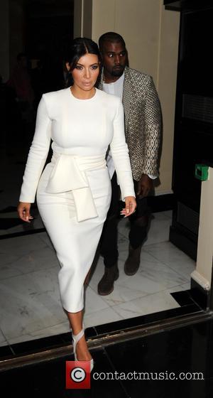 Kim Kardashian and Kanye West - Kim Kardashian and Kanye West leaving the Dorchester Hotel at Dorchester Hotel - London,...