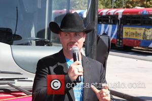 John Rich and Big & Rich - Country music stars Big & Rich honoured with a 'Ride of Fame' bus...