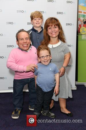 Warwick Davis and Family - SIRO-A opening night at Leicester Square Theatre at Leicester Square - London, United Kingdom -...