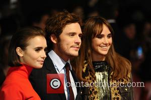 Lily Collins, Sam Claflin and Suki Waterhouse - World premiere of 'Love, Rosie' at Leicester Sqaure, Odeon West End -...