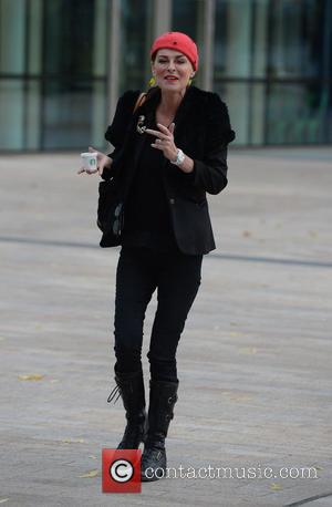 Lisa Stansfield - Celebrities arrive at BBC Breakfast studios - Manchester, United Kingdom - Monday 13th October 2014
