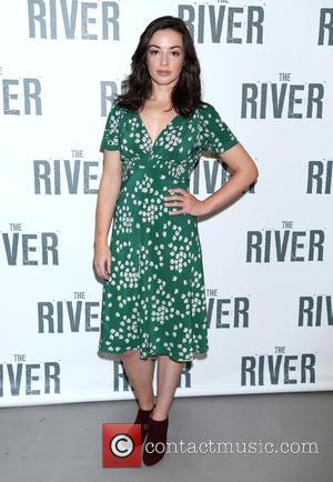 Laura Donnelly - Hugh Jackman The River Photo Call at Circle in the Square rehearsal space, - New York, New...