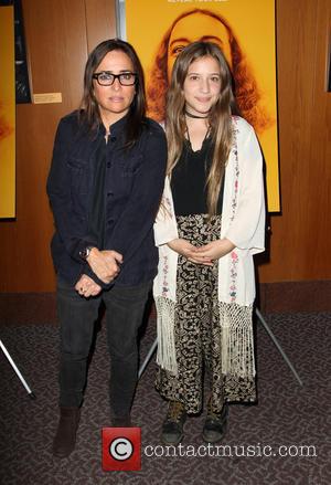 Pamela Adlon and Gideon Adlon - Stars attended the Los Angeles premiere of 'AWAKE: The Life Of Yogananda' which was...