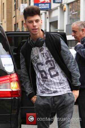 Stereo Kicks and James Graham - X factor dance studio - London, United Kingdom - Wednesday 15th October 2014