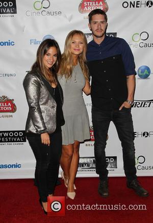 Sas Goldberg, Vanessa Ray and Jake Wilson - 2014 Hollywood Film Festival - Opening Night Gala and Q&A at ArcLight...