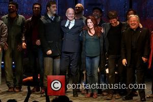 Jimmy Nail, Sting, Gordon Sumner, Rachel Tucker, Michael Esper and Fred Applegate - Photographs of the Opening night curtain call...
