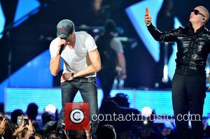 Enrique Iglesias and Pitbull - Enrique Iglesias and Pitbull perform at American Airlines Arena with special guest Colombian reggaeton singer...