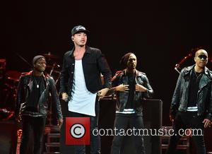 J Balvin - Enrique Iglesias and Pitbull perform at the American Airlines Arena with special guest J Balvin at American...