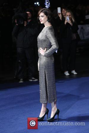 Anne Hathaway - Photographs of the Hollywood stars as they attended the UK Premiere of Sci-Fi movie 'Interstellar' The premiere...