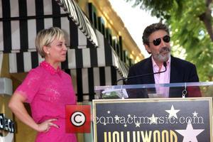 Kaley Cuoco and Chuck Lorre - Star of the American TV show 'The Big Bang Theory' Kaley Cuoco was given...