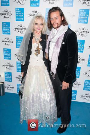 Christina Knudsen and Guest - Shots from the worlds leading organisation for children UNICEF's Halloween Ball which was held at...