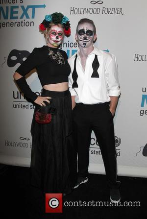 Eric Ladin and Guest - UNICEF's Next Generation's 2nd Annual UNICEF Masquerade Ball at The Masonic Lodge at Hollywood Forever...